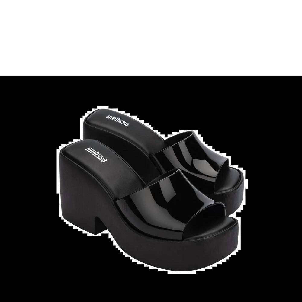 NEW MELISSA women's posh heels in black